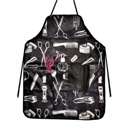 Sort pentru coafor sau frizerie SCV006BB, 80x70 din fas cu piele ecologica + 5 perechi manusi din nitril Cadou